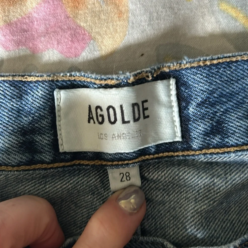 Agolde 90’s crop. - Picture 4 of 5